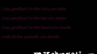 My Chemical Romance  To The End lyrics [upl. by Laufer]