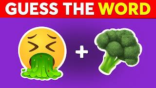 Guess the Word by Emoji  Emoji Quiz Challenge 2024  Cherry Animation [upl. by Eesdnil944]