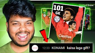 Got Epic Casillas Live Review 🤩💥  eFootball 24 Mobile CoOp Friendly [upl. by Fairweather]