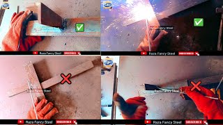 How to make Angle iron wealding project Trick iron Angle Wealding  Raza fancy steel [upl. by Ymorej298]