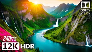 BREATHTAKING LANDSCAPE 12K HDR PLANET EARTH DOLBY VISION™ 240FPS [upl. by Aicilaanna]