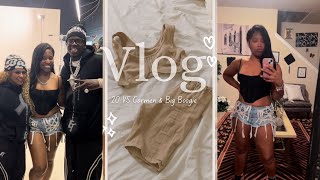 VLOGMAS DAY 4  BEHIND THE SCENES 20 Vs CARMEN amp BIG BOOGIE [upl. by Dane572]