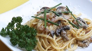 Spaghetti Carbonara Recipe  Marks Cuisine 8 [upl. by Nnagem]