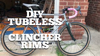 Tubeless on Clincher Rims for my Vintage Gravel Bike [upl. by Erlinna]