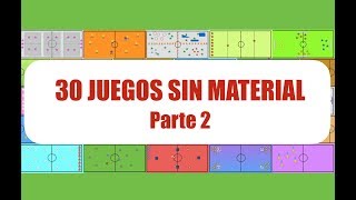 30 JUEGOS SIN MATERIAL 23  Juegos Educación Física [upl. by Emmalyn]