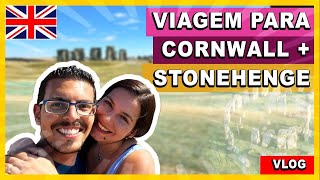 Viagem para Cornwall e Stonehenge na Inglaterra as praias mais lindas do Reino Unido [upl. by Aenet696]