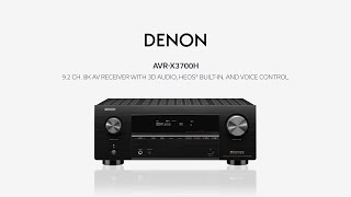 Denon — Introducing the AVRX3700H [upl. by Zephan]