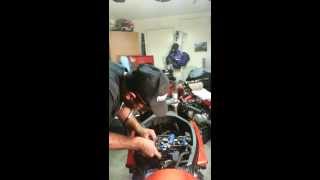 2009 Suzuki GSX600R Valve Adjustment Compression Test [upl. by Behl]