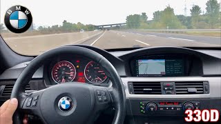 BMW E90 330D ACCELERATION [upl. by Henni]