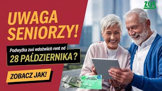 28 października ZUS ogłasza podwyżkę rent dla wdów – czy NOWE świadczenia poprawią Twoje życie [upl. by Layne]