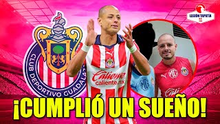 🥺CHICHARITO CUMPLE SUEÑO a jugadora de Chivas Femenil  Esto sucedió en Verde Valle [upl. by Airdnaxila]