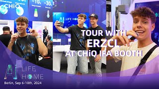 CHiQ Global  Tour with Erzcl at CHiQ IFA Booth [upl. by Ecnedac885]