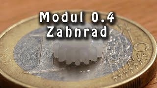 Zahnräder Fräsen Modul 04 [upl. by Carson]