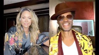 Tamia amp Eric Benet  Spend My Life With You Live From Home [upl. by Hanahs]