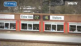 SWALEC Cup Ebbw Vale v Pontypridd  WRU TV [upl. by Rawden93]