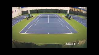 John and Fay Menard YMCA Tennis Center Court 7 Live Stream [upl. by Ydoow]