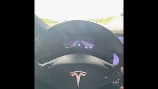 Tesla FSD Beta 2023730 with Round Abouts on Legacy Model S [upl. by Dera]