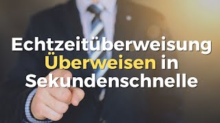 Echtzeitüberweisung Überweisen in Sekundenschnelle neu bei Ihrer Bank doch oft mit Zusatzgebühren [upl. by Ahsoek]