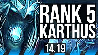 KARTHUS vs LEBLANC MID  Rank 5 Karthus 800 games  BR Diamond  1419 [upl. by Buskus]