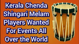 Chenda melam Kerala Music Wanted Bharatha Eventors Association 91 7200323456 band Chanda drums [upl. by Iline280]