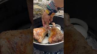 Doğada Lokum Kuzu İncik  Cooking Lamb Shank in Nature 🍖 [upl. by Jonina]