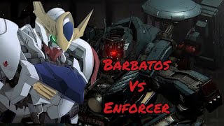 Barbatos vs ENFORCER Armored Core 6 Fires of Rubicon [upl. by Plume351]