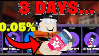 I Completed Jailbreaks HARDEST CHALLENGE In 3 DAYS Roblox Jailbreak [upl. by Gabbert]