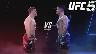 UFC 5  Sergei Pavlovich vs Tom Aspinall  CPU vs CPU [upl. by Arda]