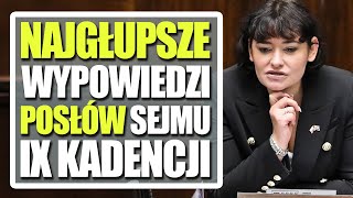 Najgłupsze wypowiedzi posłów IX kadencji Sejmu 20192023 [upl. by Persian]