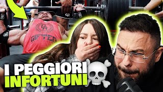 REAGISCO AI TOP 10 PEGGIORI INFORTUNI [upl. by Eiramanig]