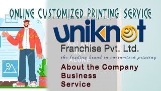 Customized Printing Services  All About Company amp Products  UNIKNOT Pvt Ltd printing costume [upl. by Hellah596]