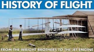 The History Of Flight  From The Wright Brothers To The Jet  Upscaled Documentary [upl. by Jeffries]