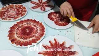 Curso del Emplatado Artístico del Jamón [upl. by Namzzaj]