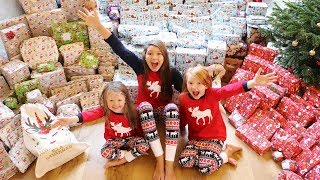 CHRISTMAS MORNING OPENING PRESENTS  MEGA SHOCK REACTION VLOGMAS DAY 26 [upl. by Aryek]