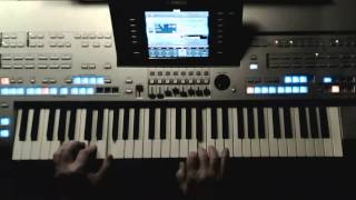 STAY  Rihanna Instrumentalcover auf Yamaha Tyros 4 [upl. by Apollo]