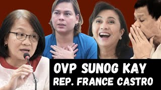 WHEN REP FRANCE CASTRO INTERPELLATES IN THE COMMITTEE HEARING [upl. by Adnerad]