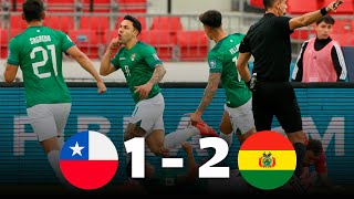 CHILE vs BOLIVIA 12  RESUMEN y GOLES  Eliminatorias 2024 [upl. by Annaxor]