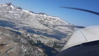 Lake tahoe mountain flying comanche 260B Bywayofcomanchecom [upl. by Ydnal988]