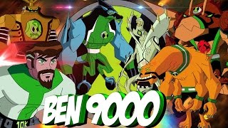 ESPECIAL Ben 90000 TODOS LOS ALIENS  BIOMNITRIX PARTE 9  rizegreymon22 FRIO10MIL [upl. by Jacobine]