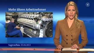 tagesschau 2000 Uhr 03042013 [upl. by Yesdnil]