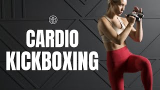 🔥 Fat Burning CARDIO KICKBOXING Workout [upl. by Noired]