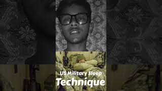 US Military Sleep Technique 😪 [upl. by Alicia]