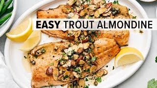 TROUT ALMONDINE  The Best Rainbow Trout Recipe [upl. by Fortier]