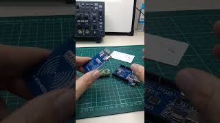 Módulo rfidrc522 para Arduino o esp32 para control de acceso [upl. by Euqirdor]