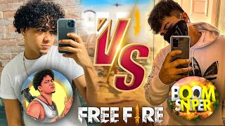 BOOMSNIPER VS THENINO EL PVP MAS ESPERADO Y ESTO SUCEDIO 😱 FREE FIRE [upl. by Iot99]