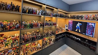 Game Room atualizada Expositor para Action Figures  Games  HQs  Dezembro de 2024 [upl. by Inttirb845]