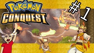 Pokemon Conquest Episode 1 The Pokemon War [upl. by Ynnej]