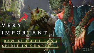 How to get the frog spirit in chapter 1  BawLiGuhhLang  Black Myth Wukong [upl. by Aititel]