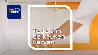 Tegels schilderen doe dit gemakkelijk met deze tips amp tricks  Levis [upl. by Ahsaeyt92]