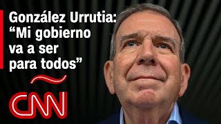 Entrevista a Edmundo González Urrutia candidato presidencial de la Plataforma Unitaria en Venezuela [upl. by Auohc]